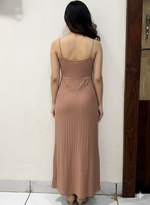 Elegant Knit Midi Dress