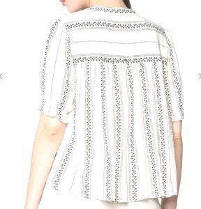 ONLY Women’s Boho Striped Cotton Top