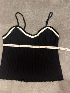 Ribbed Fitted Crop Top