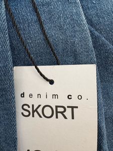 Skorts Denim Mini Skirt Size Small
