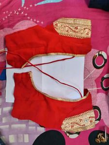 Pink Saree