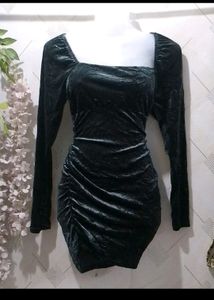 Velvet Short Dress