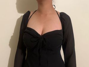 Chic Black Party Dress