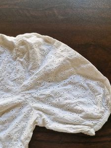 Eyelet Crop Top - Cute &amp; Stylish