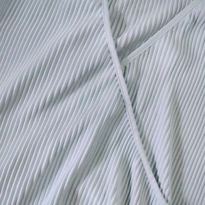 Kazo Light Blue Pleated Top