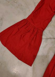 Bombay Paisley Red Long Dress