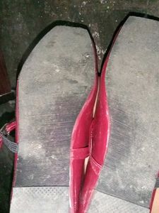 Cherry Red Marry Jane Flats