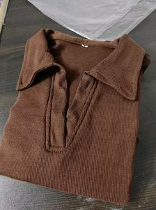 Full Sleeve Collar Top
