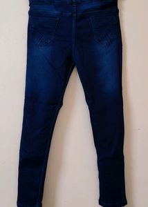 Dark blue High Waist Denims