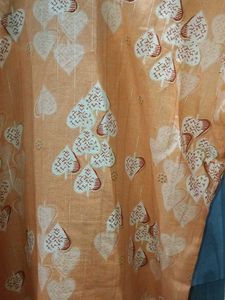 Orange Kurta Pant Set