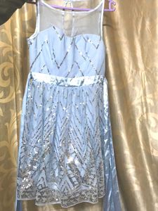 Sparkly Blue Party Dress