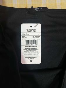 Shein Chic Black Off-Shoulder Top