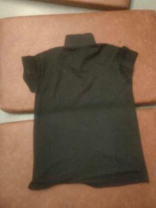 Black Polo T-Shirt