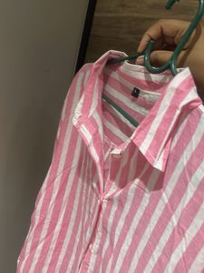 Striped Pink Shirt