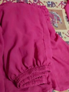 Pink Sharara Suit With Dupatta