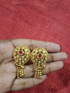 Elegant Gold-Tone Earrings