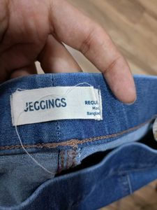 &#34;Marks&amp;Spencer&#34;Blue Ombre Washed Stretch Jeggings