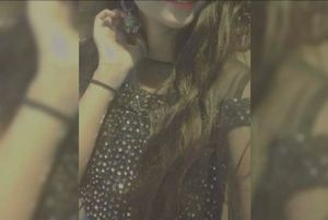 Sparkly Black lehnga