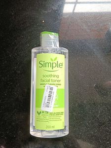 Simple Soothing Facial Toner