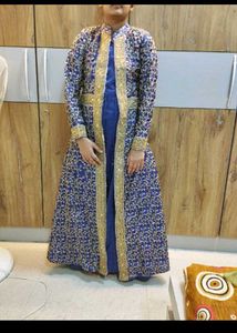 Stylish Heavy Work Shrug And Kurta