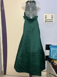 pre wedding shoot floor gown with cancan inside