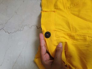 New Shorts Yellow