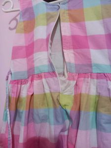 Colorful Plaid Dress