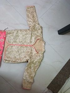 Pink Lehenga with Jacket