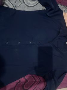 Navy Blue Women's Shirt