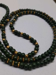 Green Beaded Neckchain