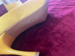 Zara Yellow Heels