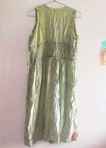 Embroidered Bohemian Dress