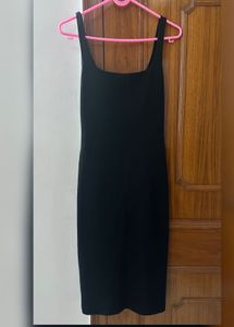 Black Bodycon Mini Dress