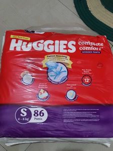 Huggies Complete Comfort Wonder Pants- Small Size