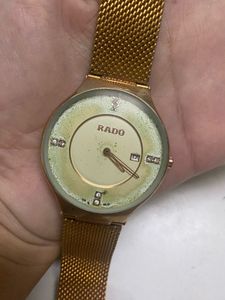 Rado Gold-Tone Mesh Watch