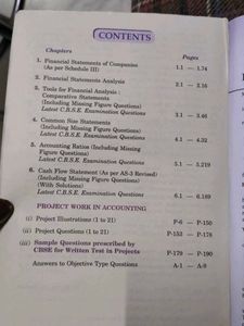 Analysis Of Financial Statements 12th Class