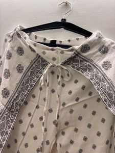 Patterned Casual Pants