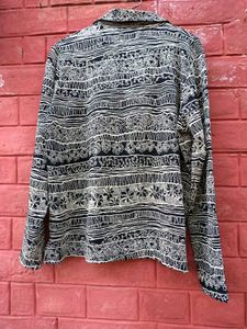 Patterned Long Sleeve Shirt