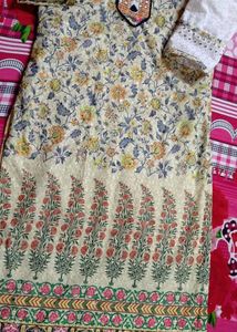 Floral Print Kurta