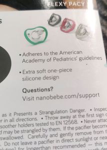 Nanobebe Baby Pacifier. American Brand