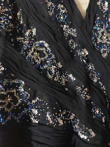 Vintage Pinteresty ethereal Beaded Side Slit dress