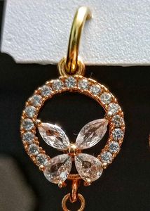 Elegant Butterfly Dangle Earrings