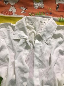 White Over Coat, Shirt Shrug