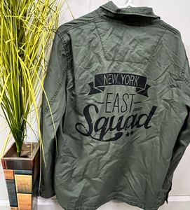 Olive Green Utility Jacket