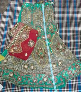 Lehenga And Dupatta Without Kurti