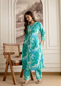 Jaipuri Print Co Ord Set