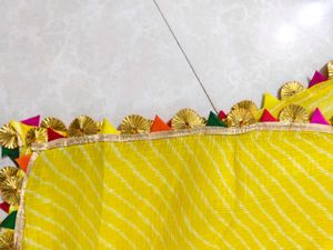 Dupatta With Gota Border 2.5 Mitter