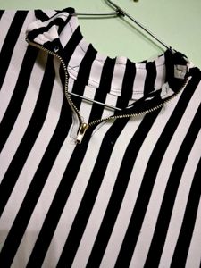 Striped Crop Top