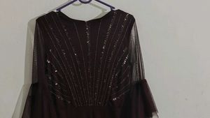Kazo Elegant Maroon Ethnic Gown
