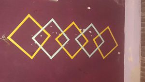 Geometric Pattern Wall Decor